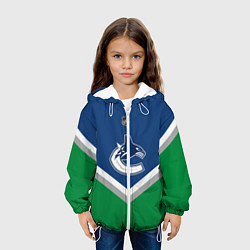 Куртка с капюшоном детская NHL: Vancouver Canucks, цвет: 3D-белый — фото 2