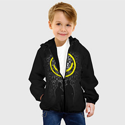 Куртка с капюшоном детская Sherlock Smile, цвет: 3D-черный — фото 2