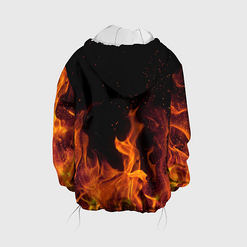 Детская куртка Linkin Park: Hell Flame / 3D-Белый – фото 2