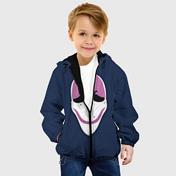 Куртка с капюшоном детская Payday Face, цвет: 3D-черный — фото 2