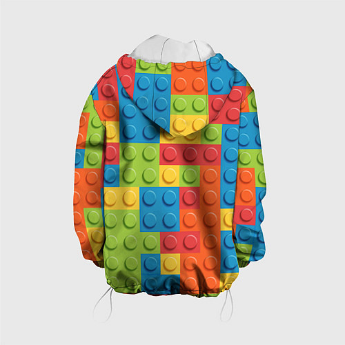 Детская куртка Лего конструктор / 3D-Белый – фото 2