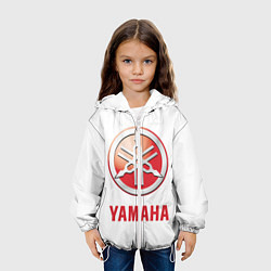 Куртка с капюшоном детская Yamaha, цвет: 3D-белый — фото 2