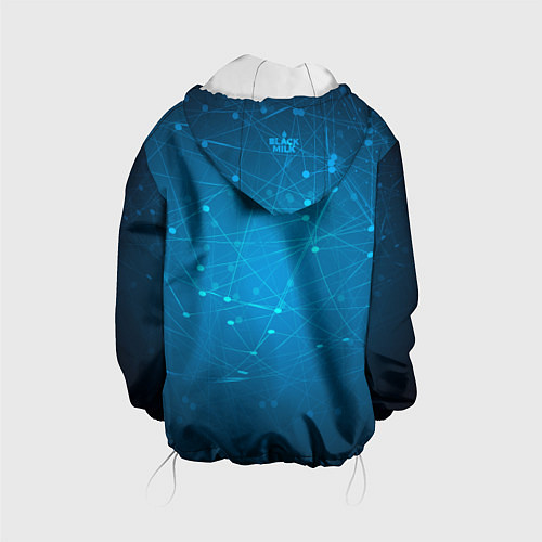 Детская куртка Bitcoin Blue / 3D-Белый – фото 2