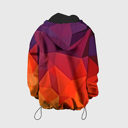 Детская куртка Geometric / 3D-Черный – фото 2