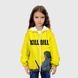 Куртка с капюшоном детская Kill Bill, цвет: 3D-белый — фото 2