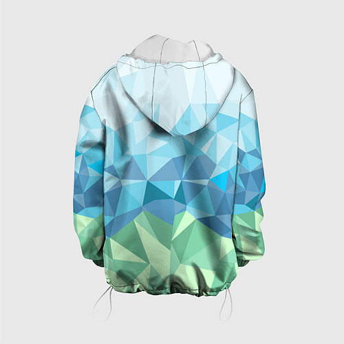 Детская куртка URAL polygonal / 3D-Белый – фото 2