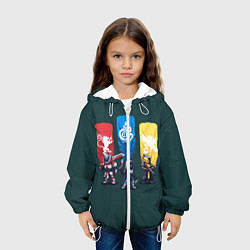 Куртка с капюшоном детская Destiny: Go, цвет: 3D-белый — фото 2