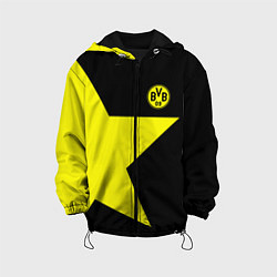 Куртка с капюшоном детская FC Borussia Dortmund: Star, цвет: 3D-черный