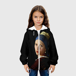 Куртка с капюшоном детская Scarlett Johansson, цвет: 3D-белый — фото 2