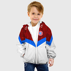 Куртка с капюшоном детская Bayern FC: Sport, цвет: 3D-белый — фото 2