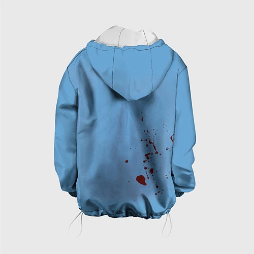 Детская куртка Костюм врача кровь / 3D-Белый – фото 2