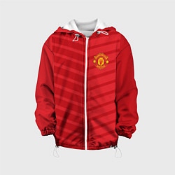 Куртка с капюшоном детская FC Manchester United: Reverse, цвет: 3D-белый