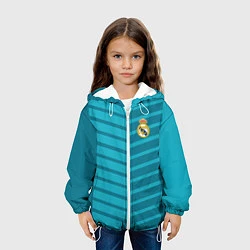 Куртка с капюшоном детская FC Real Madrid: Reverse, цвет: 3D-белый — фото 2