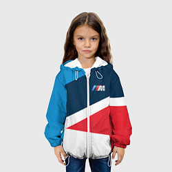 Куртка с капюшоном детская BMW 2018 M Sport, цвет: 3D-белый — фото 2