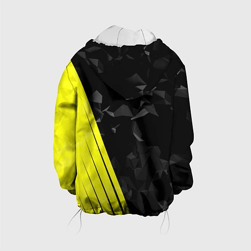 Детская куртка FC Borussia Dortmund: Abstract / 3D-Белый – фото 2