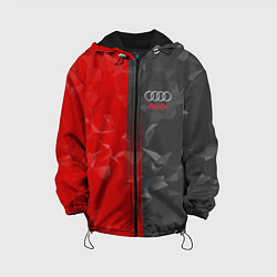 Детская куртка Audi: Red & Grey poly
