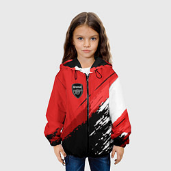 Куртка с капюшоном детская FC Arsenal: Original, цвет: 3D-черный — фото 2