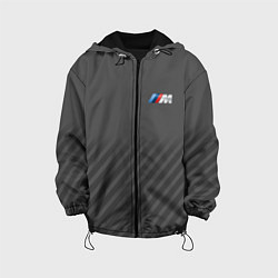 Куртка с капюшоном детская BMW M SPORT, цвет: 3D-черный