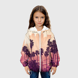 Куртка с капюшоном детская Los Angeles, цвет: 3D-белый — фото 2