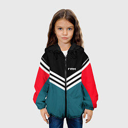 Куртка с капюшоном детская Firm 90s: Arrows Style, цвет: 3D-черный — фото 2