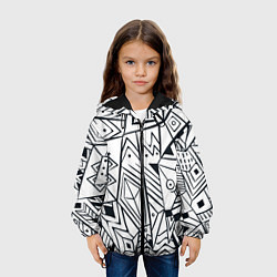 Куртка с капюшоном детская Boho Style, цвет: 3D-черный — фото 2
