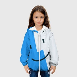Куртка с капюшоном детская Mac OS Smile, цвет: 3D-белый — фото 2