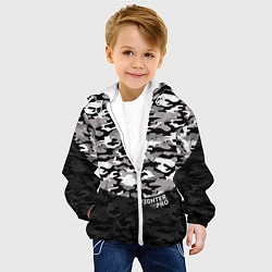 Куртка с капюшоном детская Fighter PRO, цвет: 3D-белый — фото 2