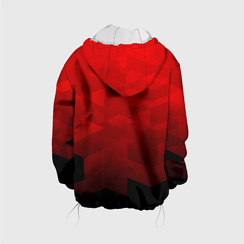 Детская куртка FC Man UTD: Red Poly / 3D-Белый – фото 2