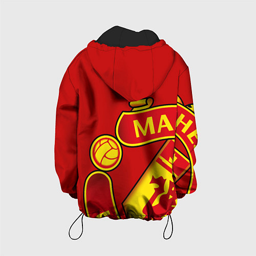 Детская куртка FC Man United: Red Exclusive / 3D-Черный – фото 2