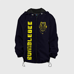 Куртка с капюшоном детская Bumblebee Style, цвет: 3D-черный