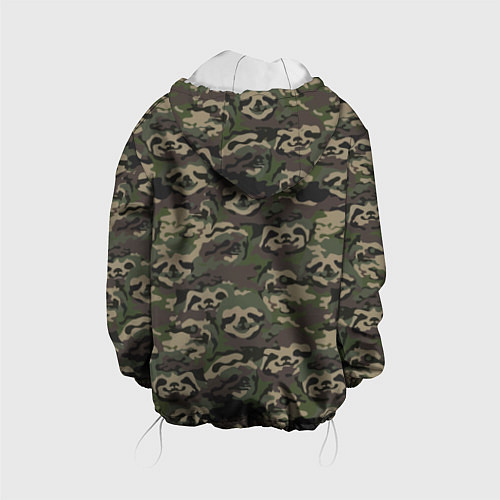 Детская куртка Лига лени / 3D-Белый – фото 2