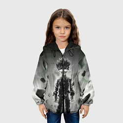 Куртка с капюшоном детская Mob Psycho, цвет: 3D-черный — фото 2
