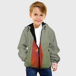 Куртка с капюшоном детская Унесенные призраками, цвет: 3D-черный — фото 2
