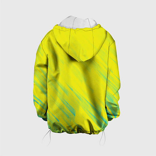 Детская куртка Cyberpunk 2077: Yellow / 3D-Белый – фото 2