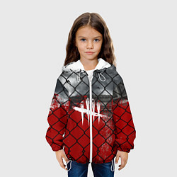 Куртка с капюшоном детская Dead by Daylight: Blooded Zone, цвет: 3D-белый — фото 2