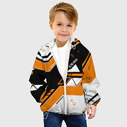 Куртка с капюшоном детская CS:GO Asiimov Inverted, цвет: 3D-белый — фото 2