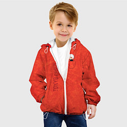 Куртка с капюшоном детская Карманный токийский гуль, цвет: 3D-белый — фото 2
