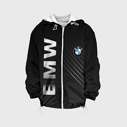 Куртка с капюшоном детская BMW: Steel Line, цвет: 3D-белый