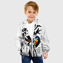 Куртка с капюшоном детская Daft Punk: Our work is never over, цвет: 3D-белый — фото 2