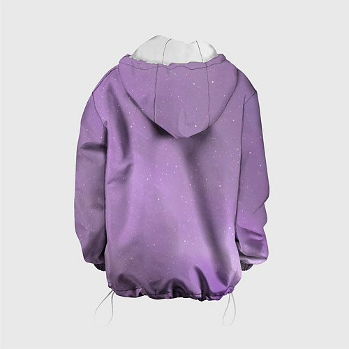 Детская куртка Billie Eilish: Violet Fashion / 3D-Белый – фото 2