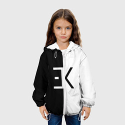 Куртка с капюшоном детская Егор Крид: ЕК, цвет: 3D-белый — фото 2