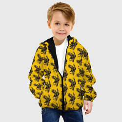 Куртка с капюшоном детская TOP: BANDITO, цвет: 3D-черный — фото 2