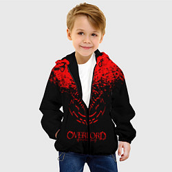 Куртка с капюшоном детская Overlord, цвет: 3D-черный — фото 2