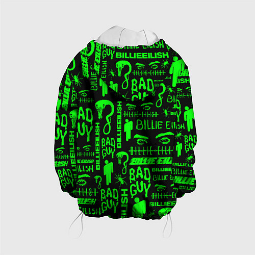 Детская куртка Billie Eilish: Bad Guy / 3D-Белый – фото 2