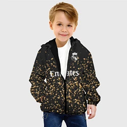 Куртка с капюшоном детская Real Madrid 4-th 19-20, цвет: 3D-черный — фото 2