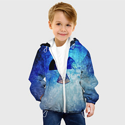 Куртка с капюшоном детская STALKER ZONE, цвет: 3D-белый — фото 2