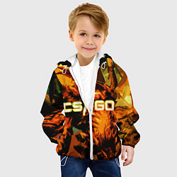 Куртка с капюшоном детская CS:GO, цвет: 3D-белый — фото 2