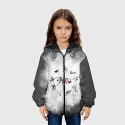 Куртка с капюшоном детская STRAY KIDS, цвет: 3D-черный — фото 2