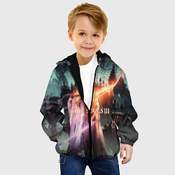 Куртка с капюшоном детская Dark Souls 3 Pontiff Sulyvahn, цвет: 3D-черный — фото 2