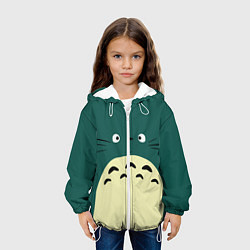 Куртка с капюшоном детская Totoro, цвет: 3D-белый — фото 2